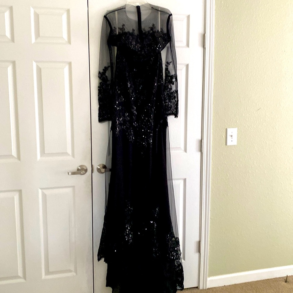 Beautiful Sequined Long Dress
